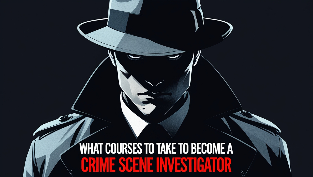 What Courses To Take To Become A Crime Scene Investigator