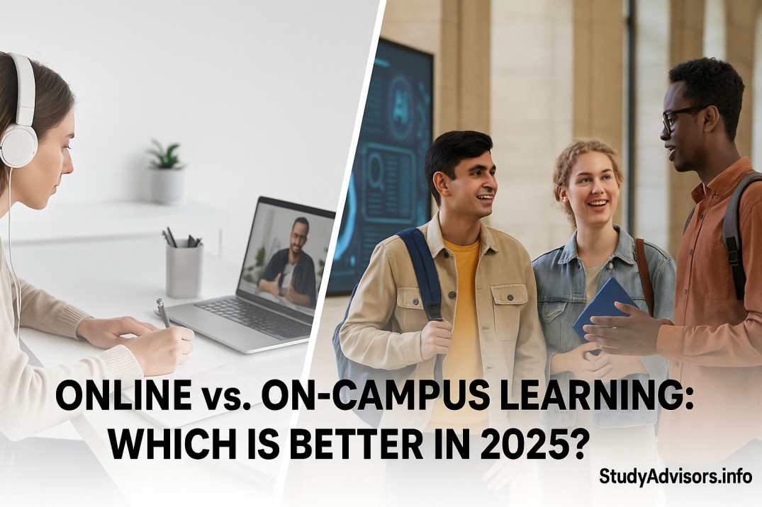 Online vs. On-Campus Learning: Which is Better in 2025?