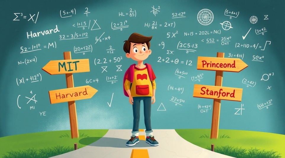 What Colleges Would a Math Genius Kid Attend?