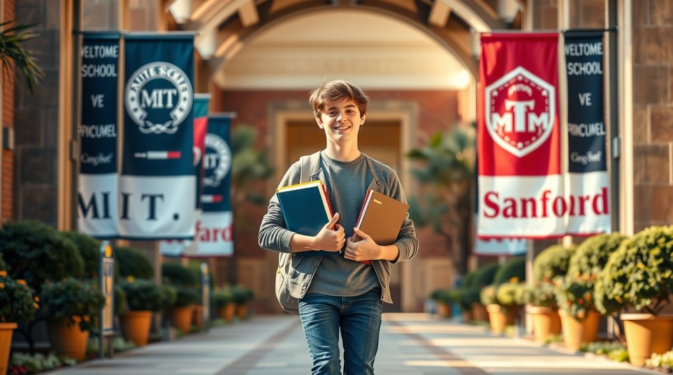What Colleges Would a Math Genius Kid Attend?